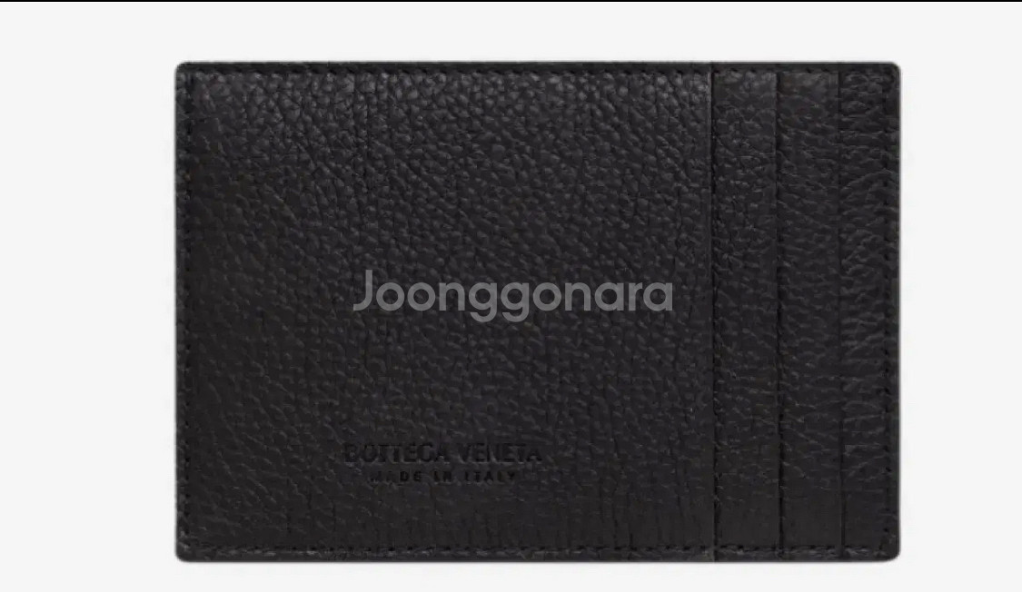 보테가베네타 카드지갑 블랙--2