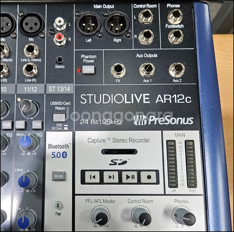 프리소너스 STUDIOLIVE AR12c 중고 음향믹서--2