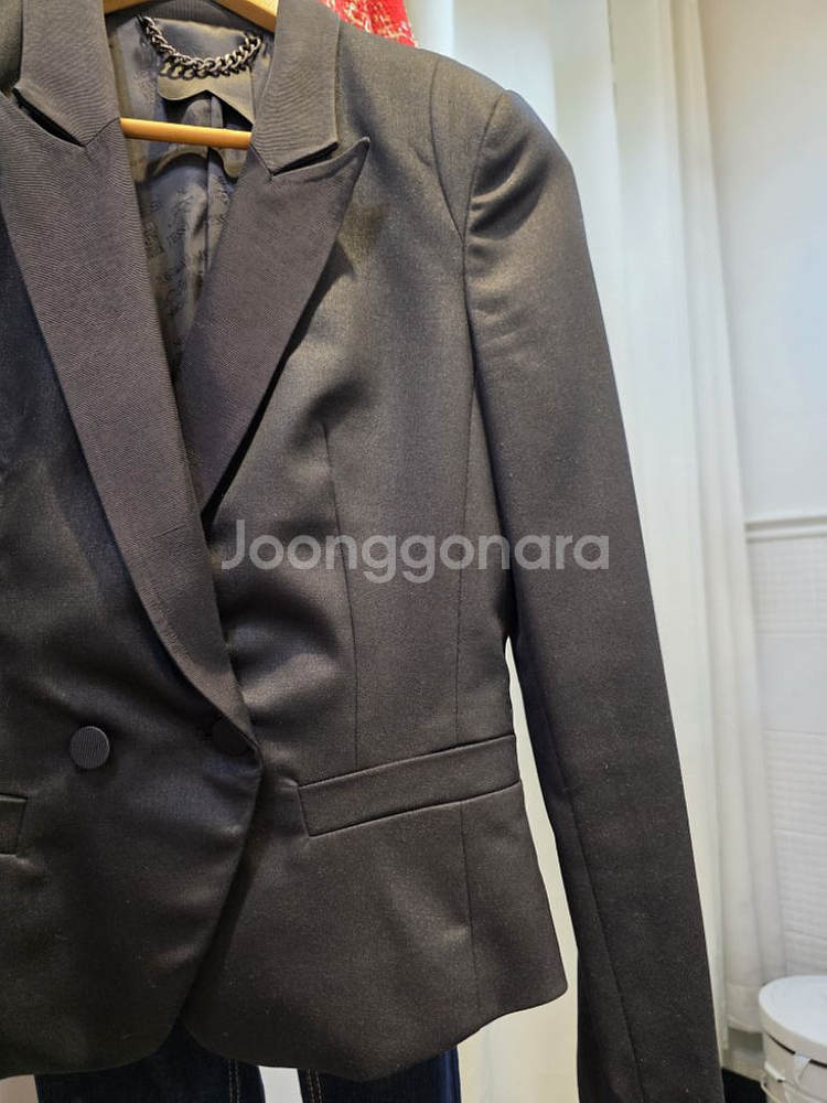 55 제시뉴욕 최고급 펄 양모자켓--1