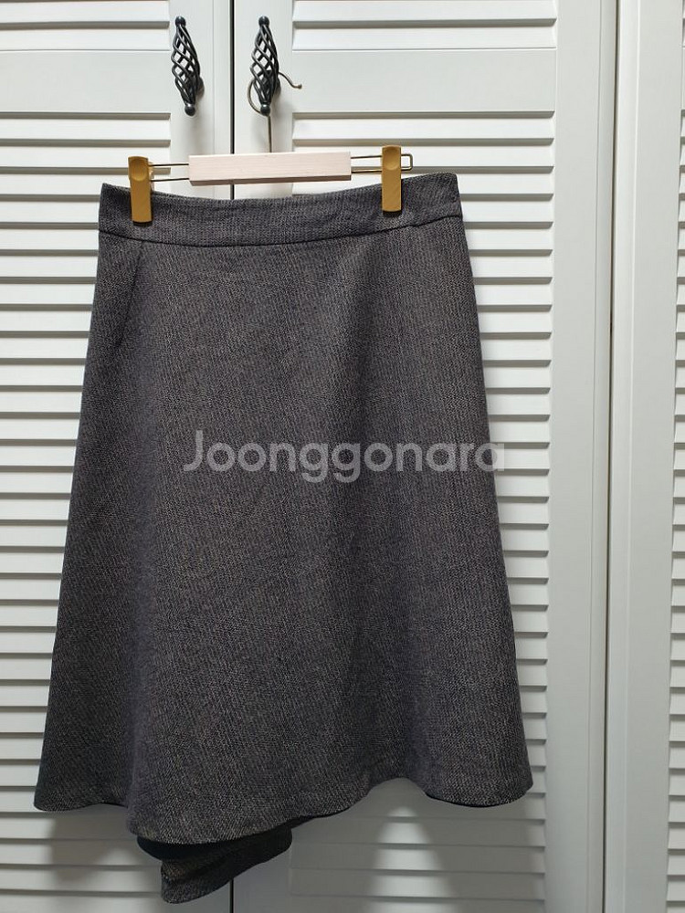 후라밍고 플레어 스커트 M--2