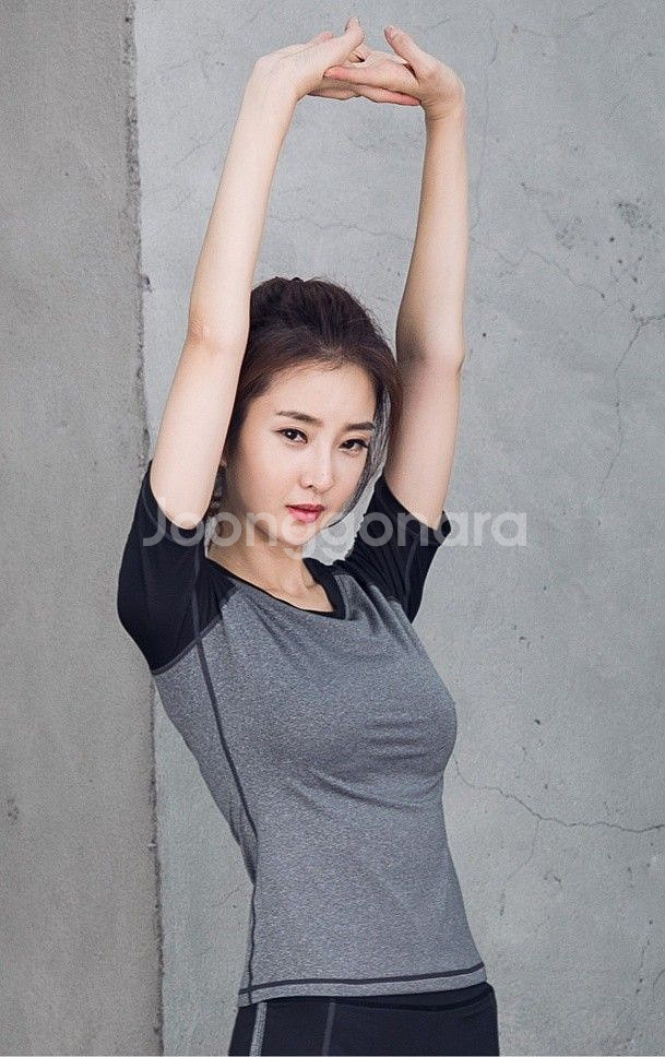스포츠 헬스 요가 휘트니스 나그랑 래쉬가드--2