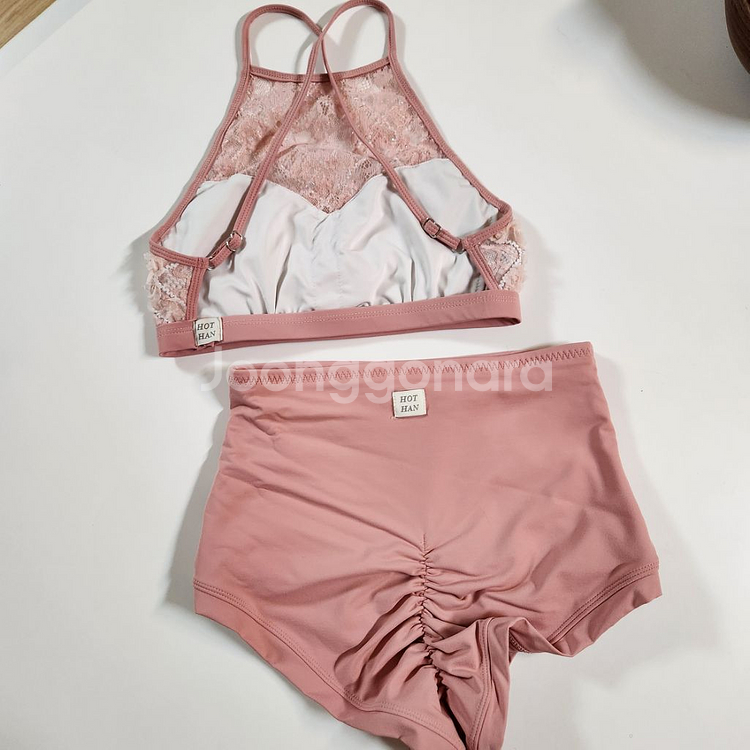 폴웨어)핫한 베르니탑, 샤론무브쇼츠 소프트핑크 S--1