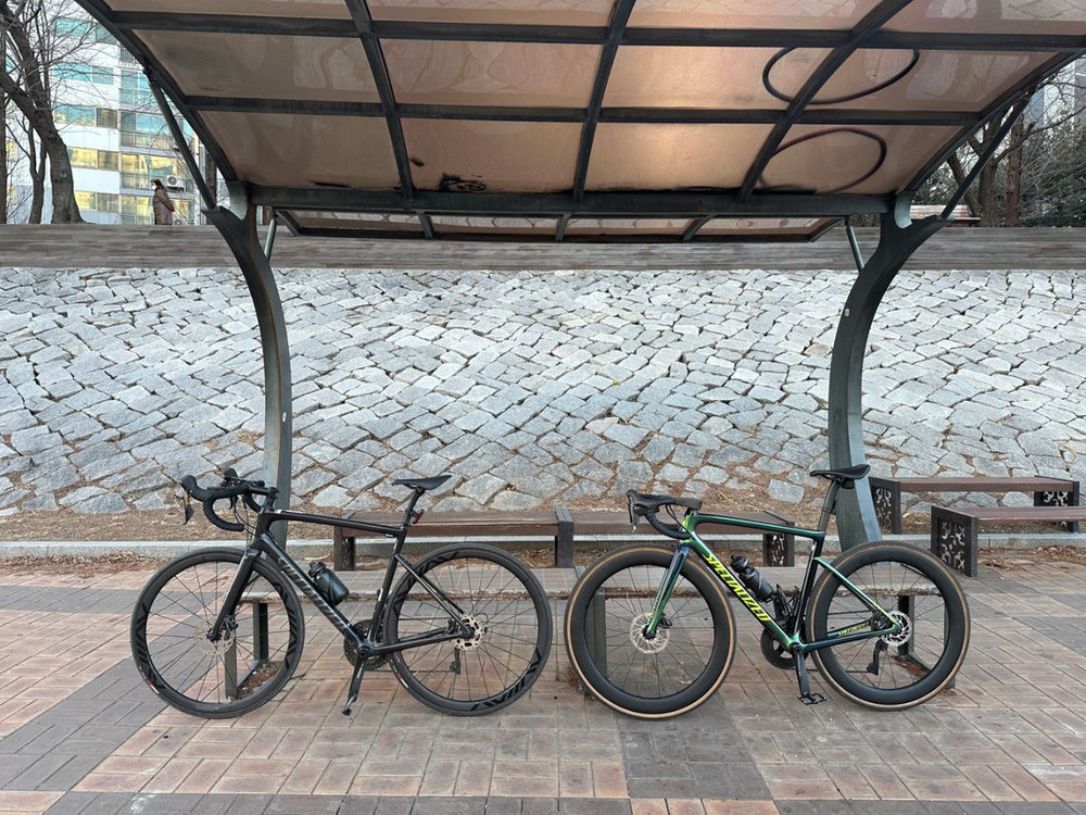 22년 타막 sl6스포츠 56사이즈 54사이즈랑 교환 이미지