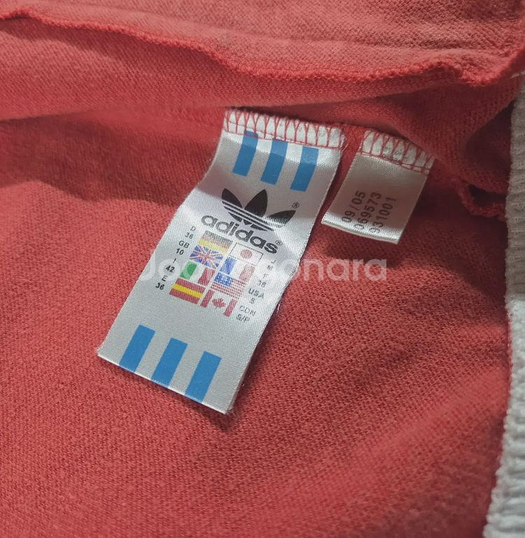 아디다스 스펠아웃 흰빨 트랙탑 져지--3