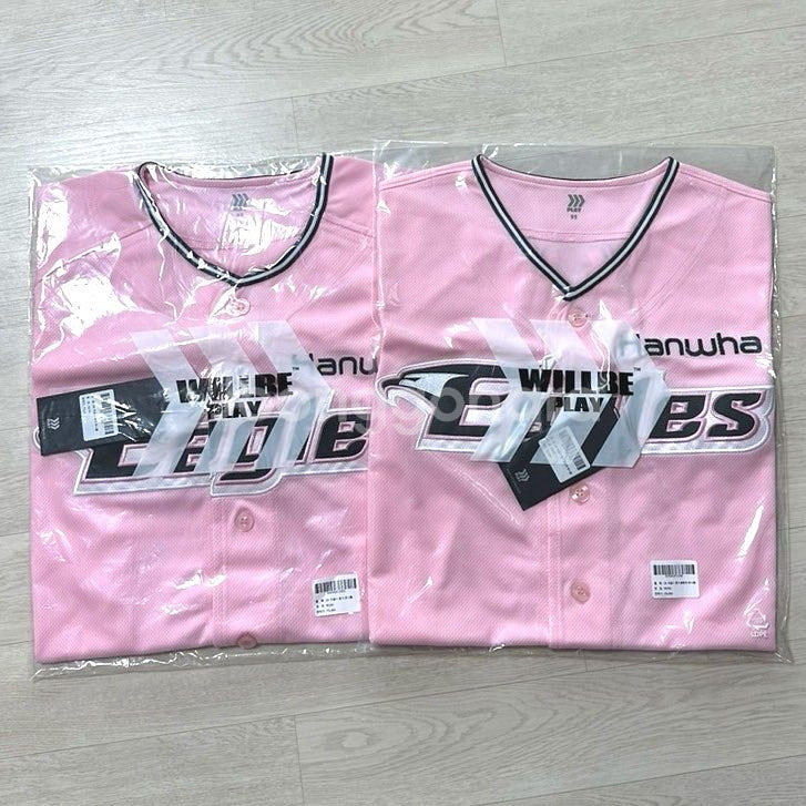 한화이글스 핑크유니폼 슬림핏 100--0