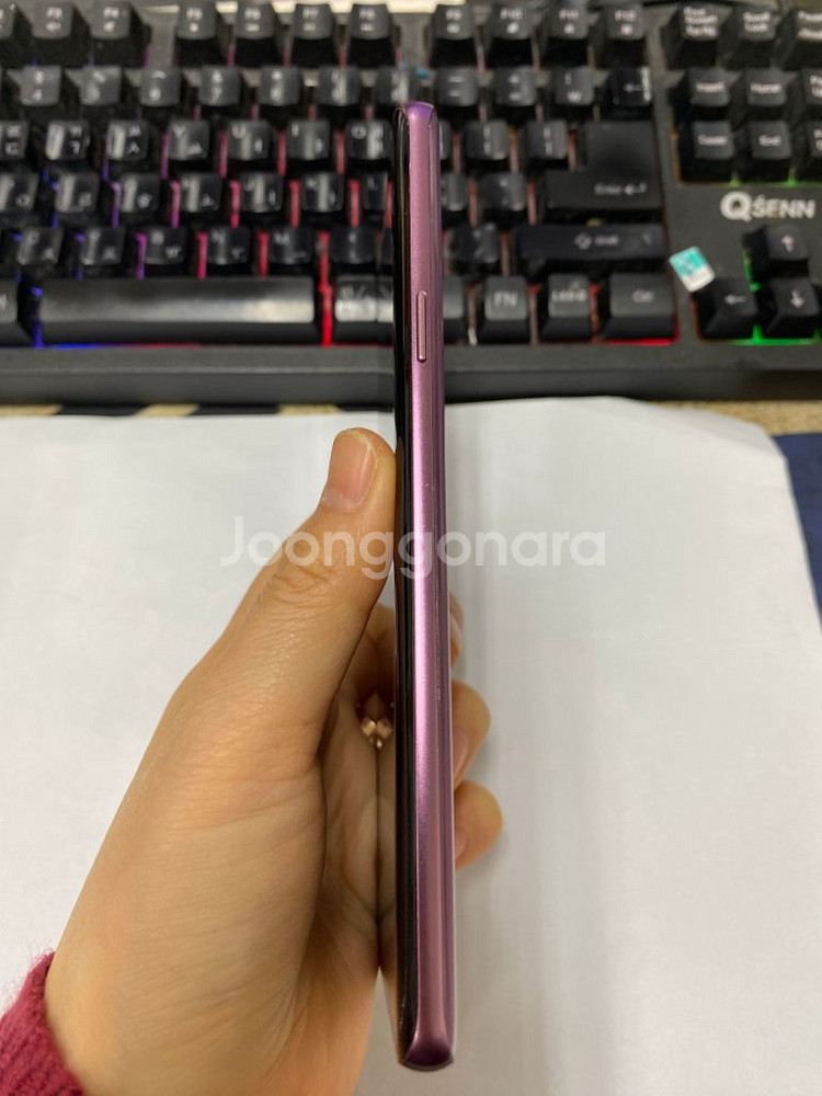 KT 갤럭시S9플러스 퍼플 A급 256G 무잔상--4