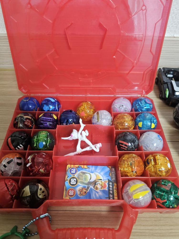 요괴메카드 보관함. 캡쳐카. 왕마요괴볼 세트--1