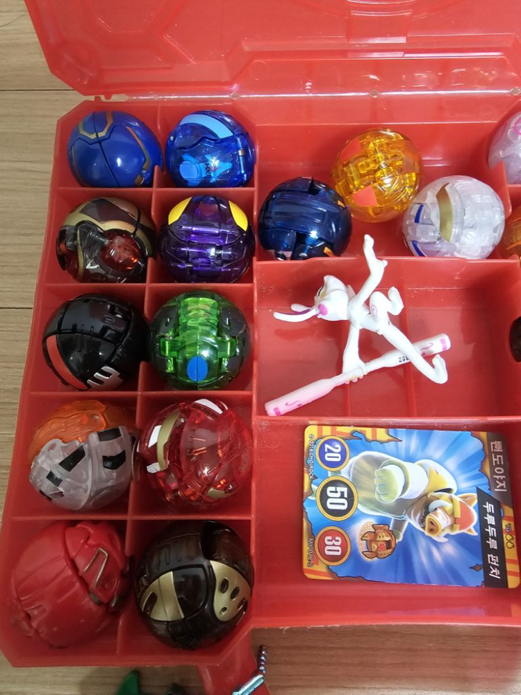 요괴메카드 보관함. 캡쳐카. 왕마요괴볼 세트--4