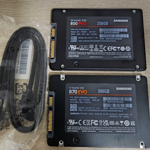 SSD 삼성 850 250, 500GB/윈11 문서