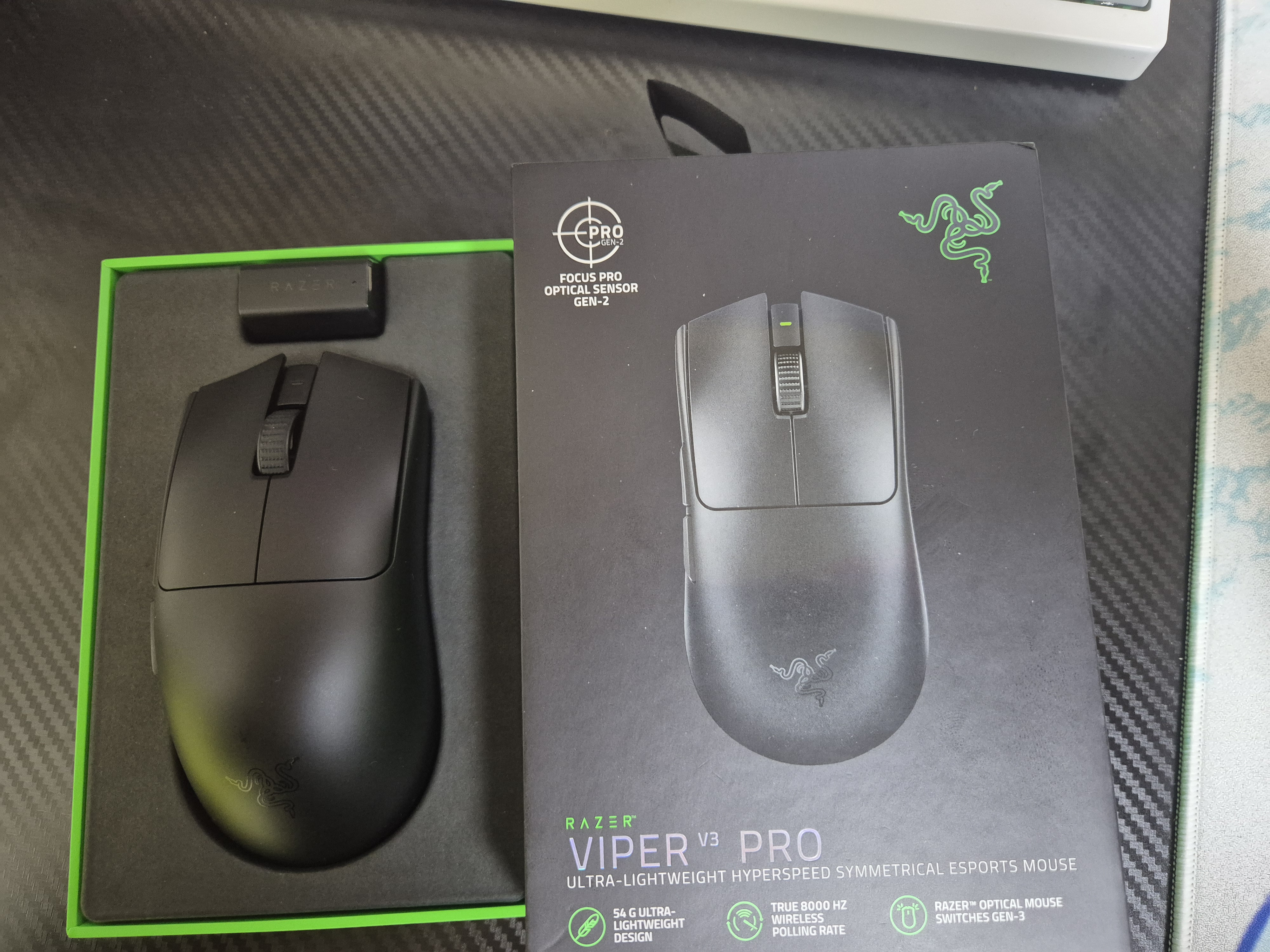 Viper V3 Pro 블랙 판매합니다.