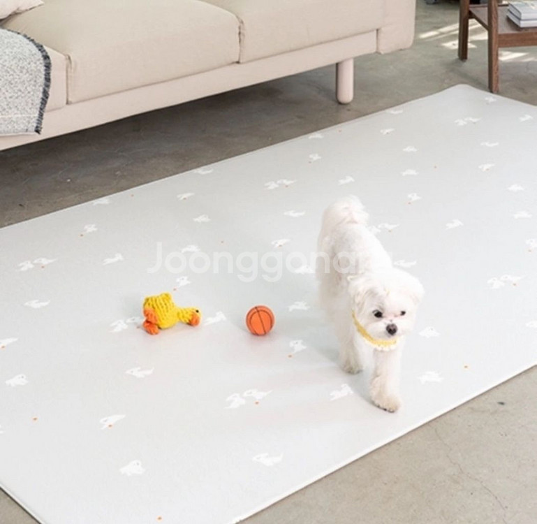 퍼핑 강아지 바닥매트 200x140cm 2매--1