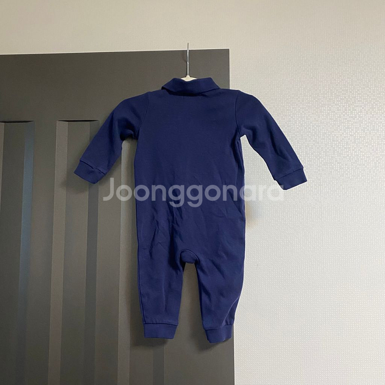 (정품) 폴로 신형 베이비 네이비 바디수트 9M--2
