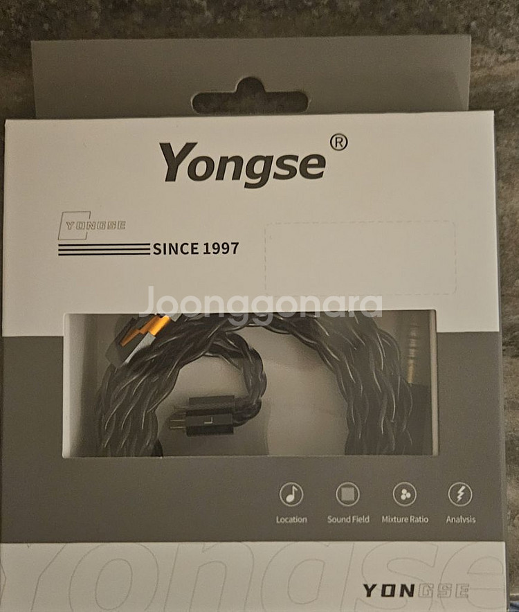 용세 워리어 케이블 4.4mm 0.78 이어폰케이블--0