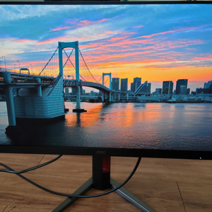 알파스캔 AOC 모니터 24g4 FHD 180hz