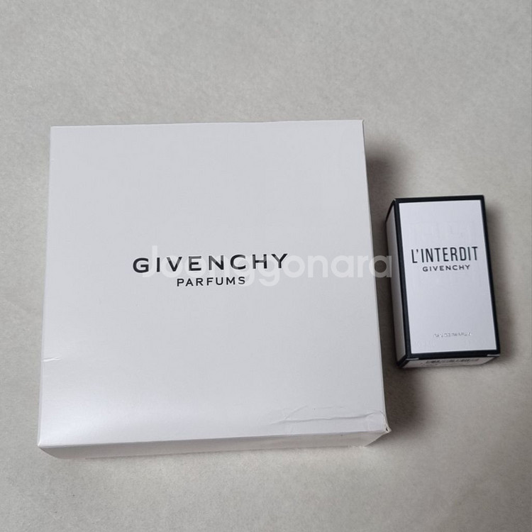 [새상품] 지방시 뷰티 핸들 파우치+랑떼르디 향수 10--8