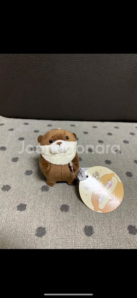 *새상품)정품 우소우소짱 다크브라운8cm 인형키링--1