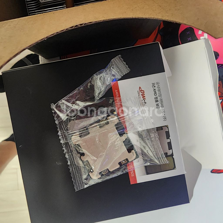 Rygen 7800x3d + AMD 쿨러--2