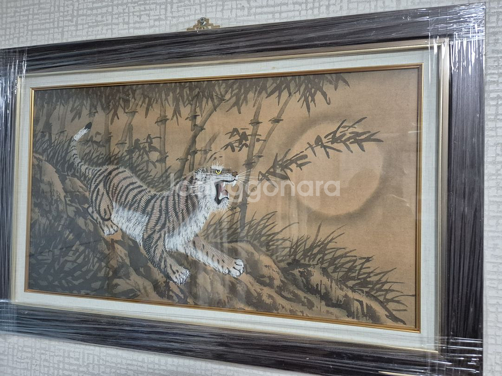 민화호랑이그림47 73센치1개단가--4