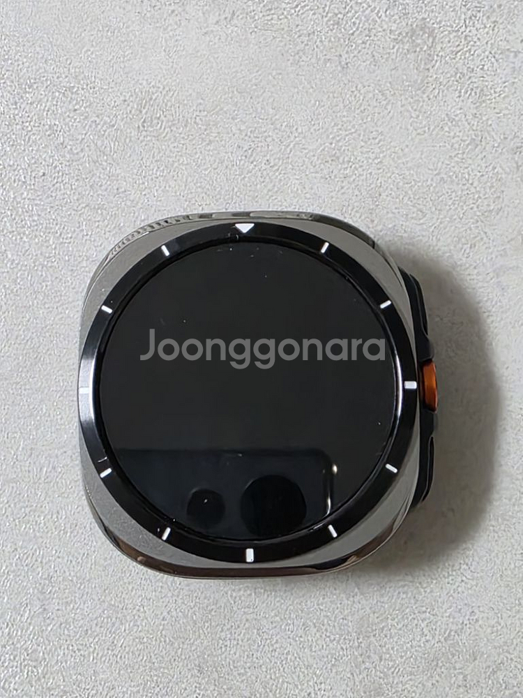 갤럭시워치울트라 실버 블루투스 자급제 팝니다.--1