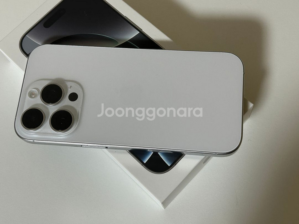 아이폰 16프로 256GB 데저트티타늄--2