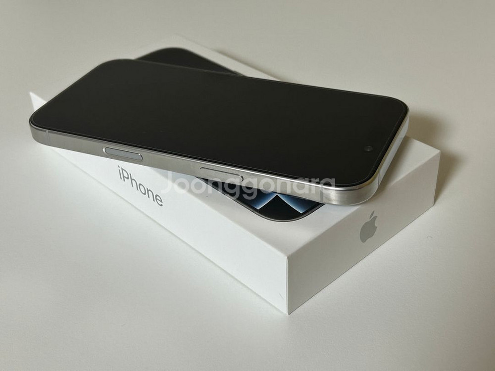 아이폰 16프로 256GB 데저트티타늄--4