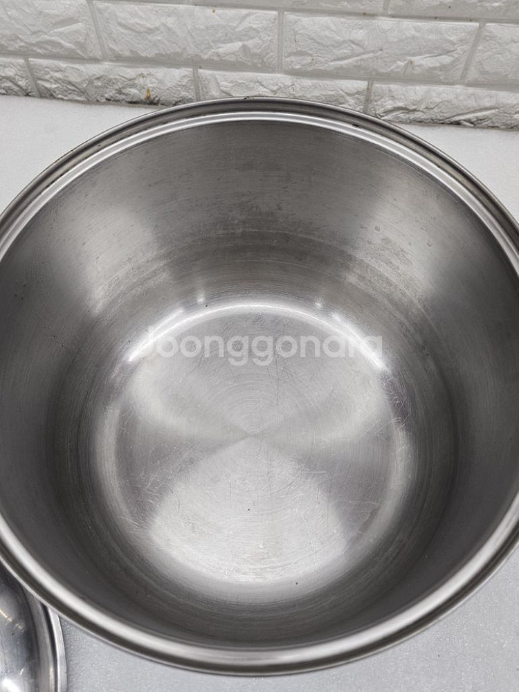 한일 스테인리스 곰솥 30 입니다--2