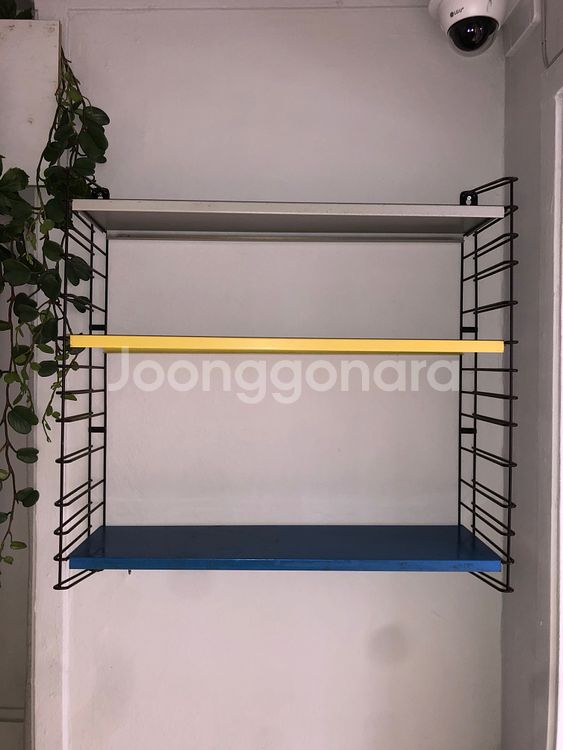 tomado shelving system (흰,파,노)--1