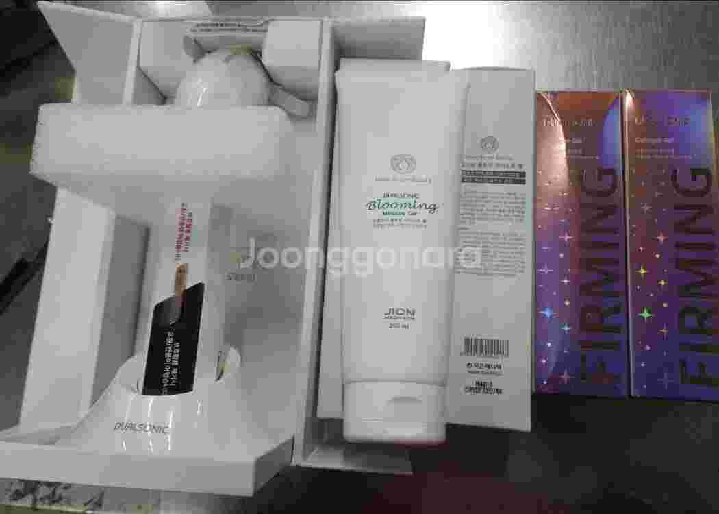듀얼소닉 맥시멈 고주파미용기기 + 젤 세트--1