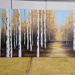 자작나무 그림액자 (60*120cm)