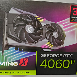 [새상품] RTX4060TI 8GB 팝니다