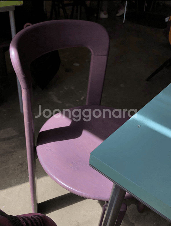 브루노 레이 레이체어 라이트퍼플, 내추럴우드--6
