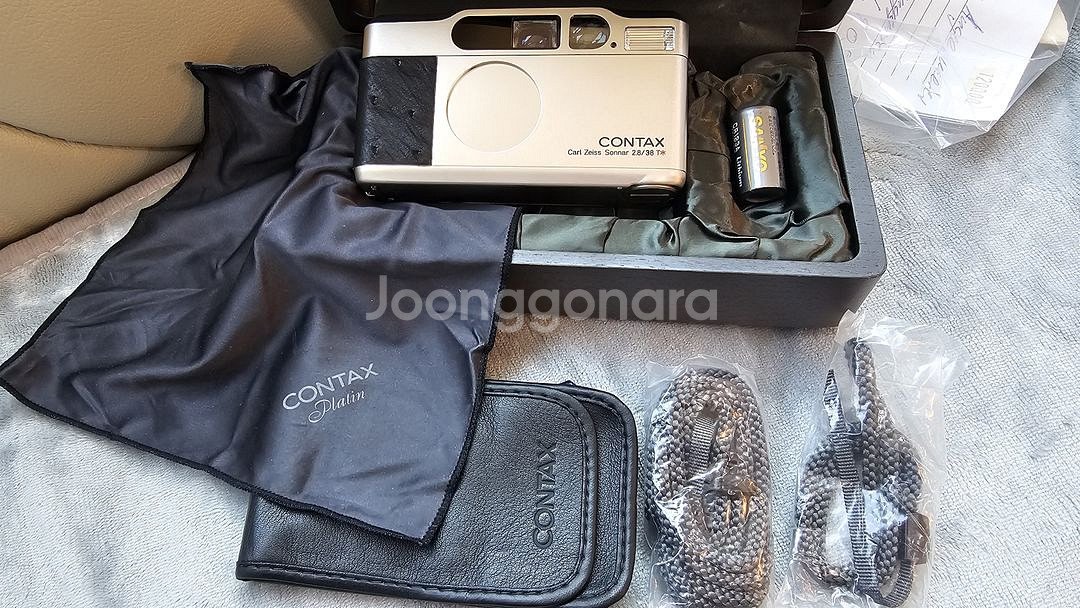 CONTAX T2 PLATIN 민트--4