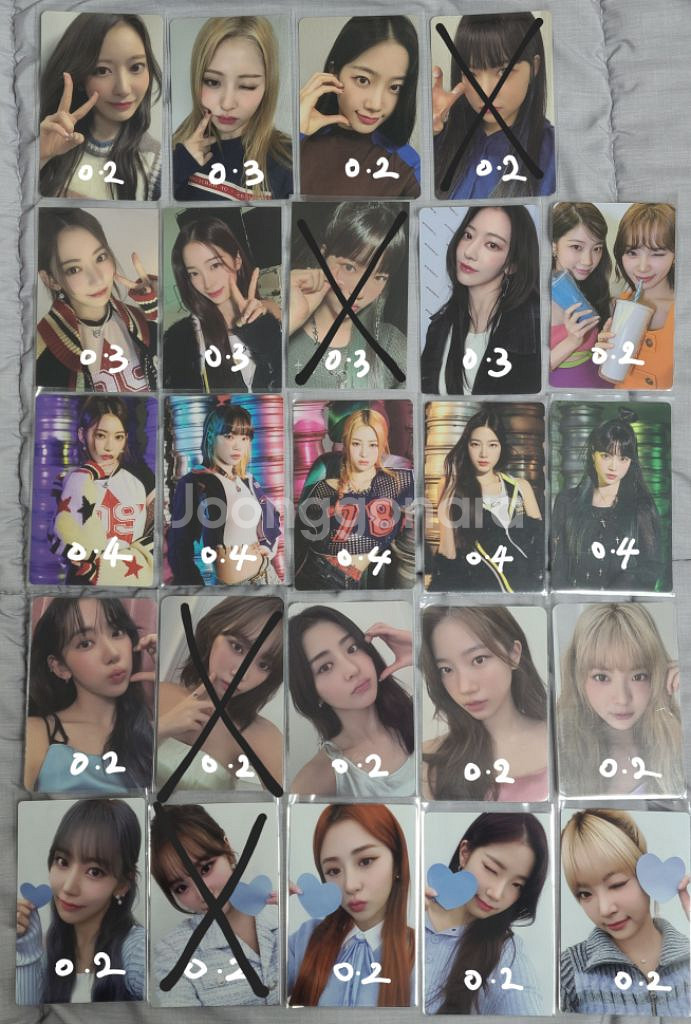 르세라핌 피어리스 안티프래자일 언포기븐 이지 포카 양도--2