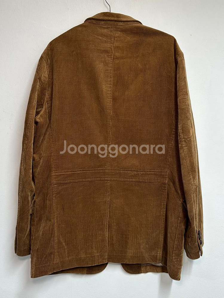 크로커다일 골덴 코듀로이 오버핏 블레이저 자켓--1