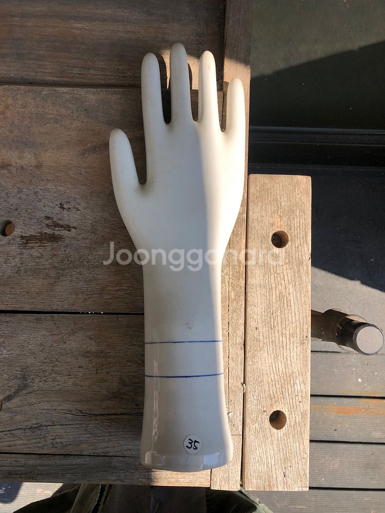 장갑 몰드 도자기 오브제--0