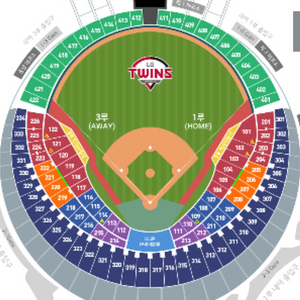 3월 25일(화요일) 잠실야구장 익사이팅존 3루 2연석