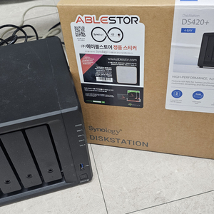 Synology DS420+ NAS 시놀로지 나스 풀박