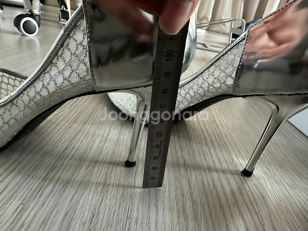 빅사이즈 스틸레토 하이힐 260--1