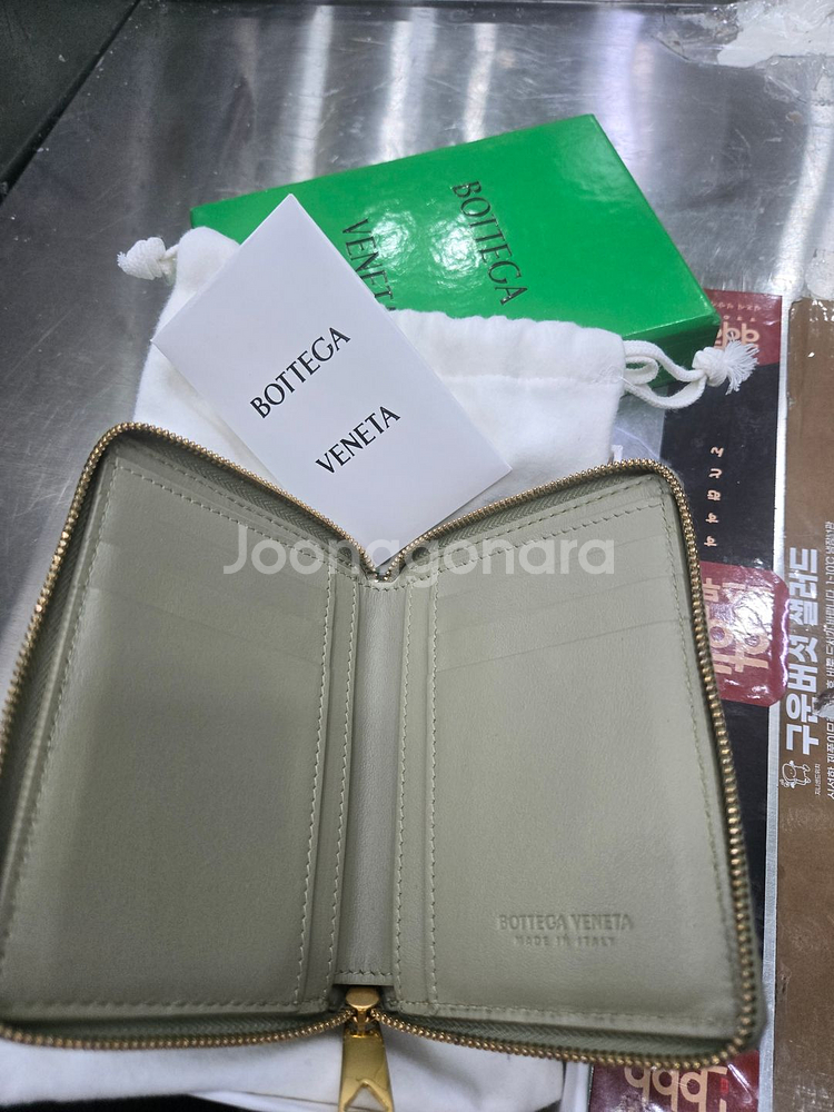 보테가베네타지퍼반지갑풀박--3
