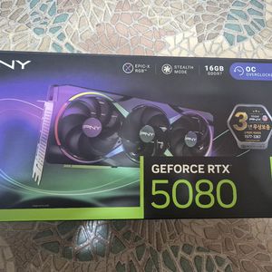 PNY RTX5080 Epic-x rgb OC 팝니다