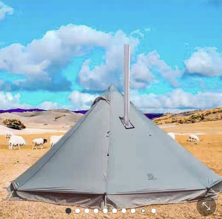 아릭스 티피텐트(다크그레이) 스커트타입 쉘터R5 이미지