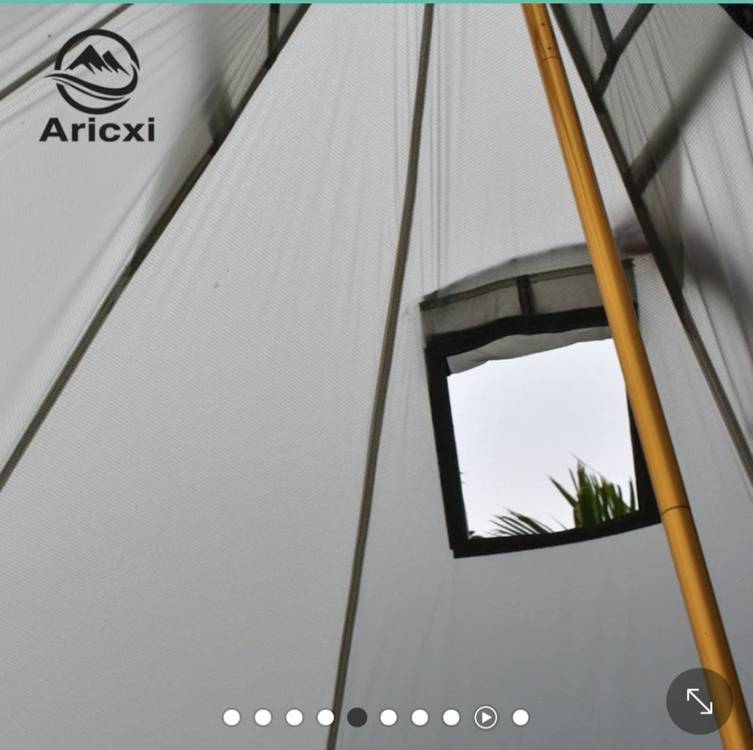 아릭스 티피텐트(다크그레이) 스커트타입 쉘터R5 이미지