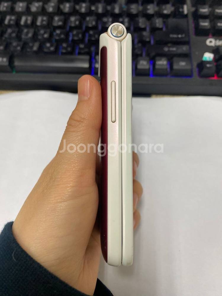 갤럭시폴더2 화이트 A급 32GB 삼성폴더폰--5