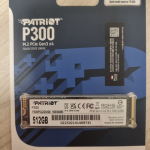 패트리어트 노트북용 SSD512GB