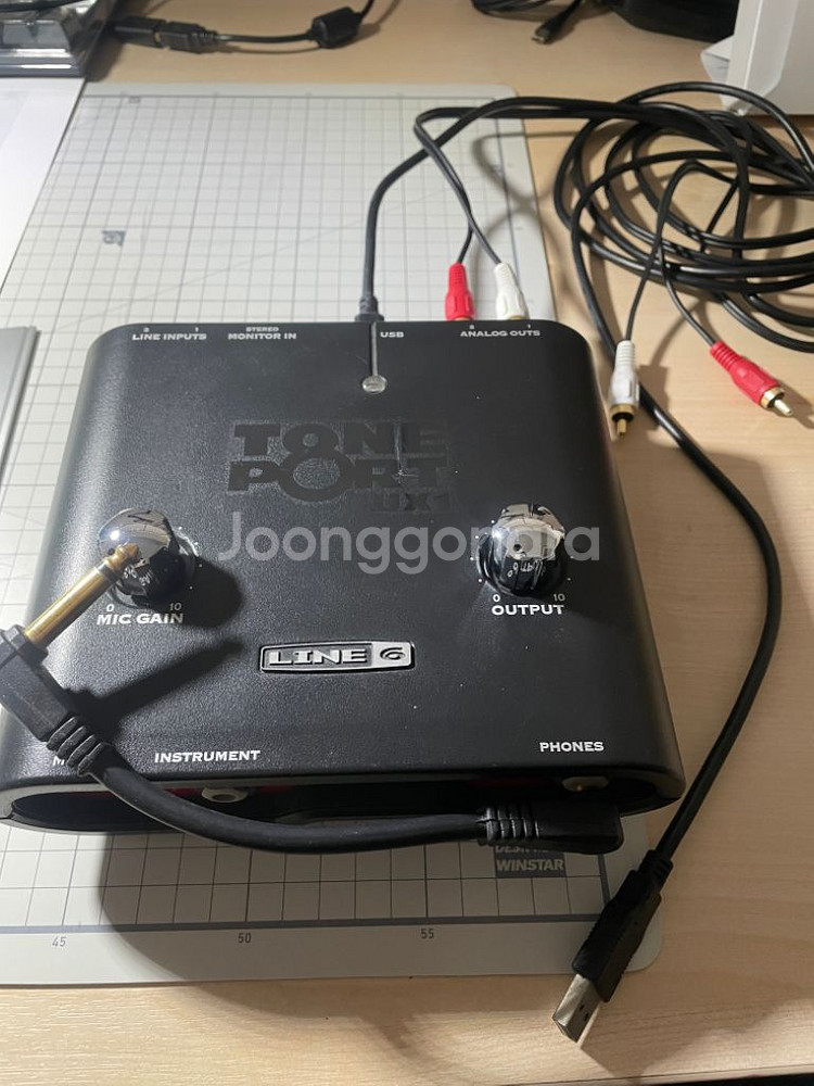 라인6 TonePort UX1 오디오 인터페이스--0