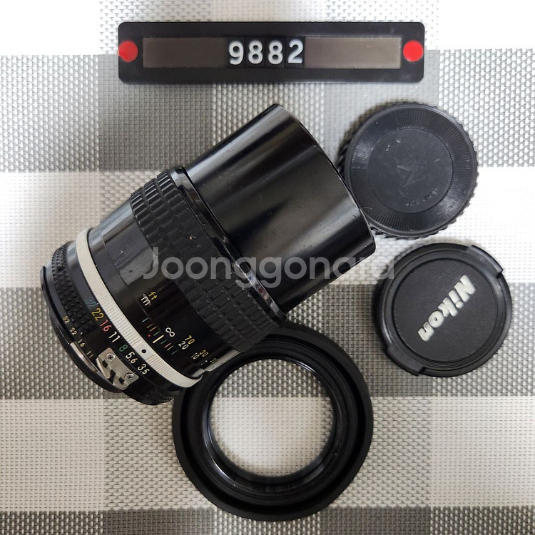 니콘 마운트 니코랄 135mm 3.5광각렌즈--2