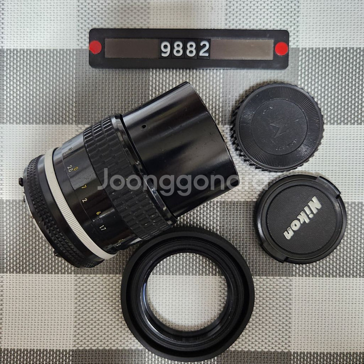 니콘 마운트 니코랄 135mm 3.5광각렌즈--3