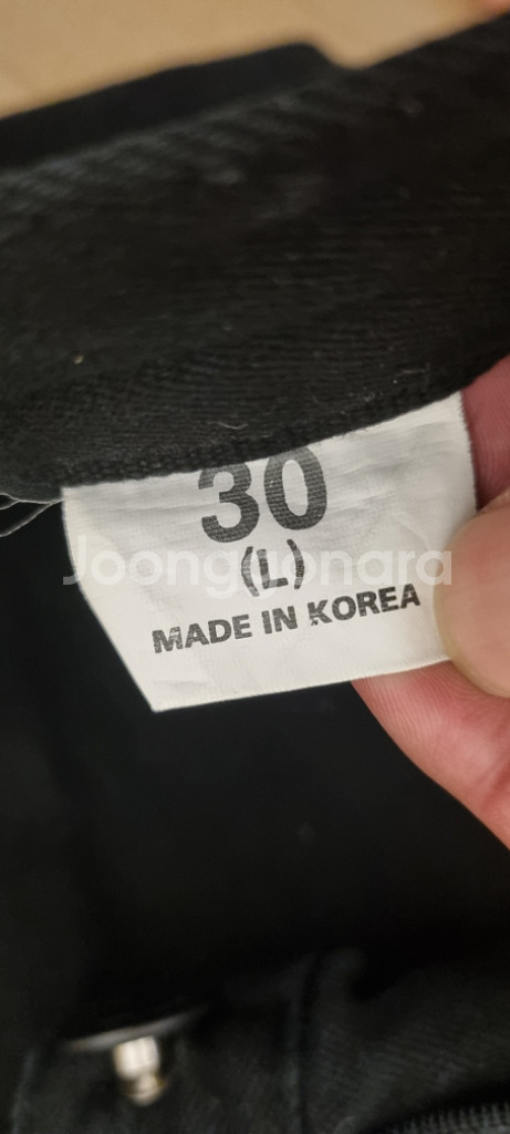 남성 블랙진 스키니진 30사이즈--1