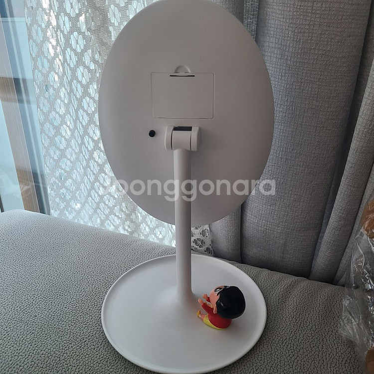 짱구 LED 메이크업 화장대 거울 화이트 탁상 거울--4
