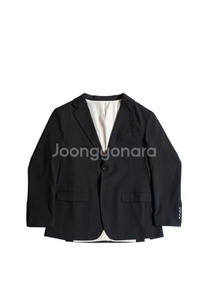 남성용 수트 자켓, 바지 정장세트 L사이즈 블랙(새상품--2